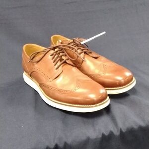 Cole Haan Tan Leather Oxfords